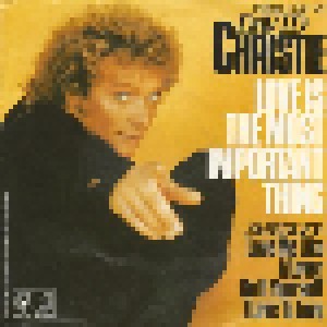 David Christie: Love Is The Most Impotant Thing (7") - Bild 1