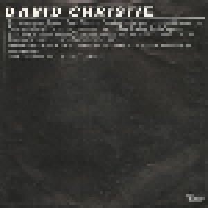 David Christie: Love Is The Most Impotant Thing (7") - Bild 2