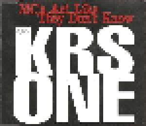 KRS-One: MC's Act Like They Don't Know - Cover