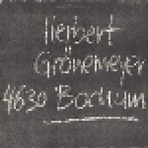 Herbert Grönemeyer: 4630 Bochum (LP) - Bild 1