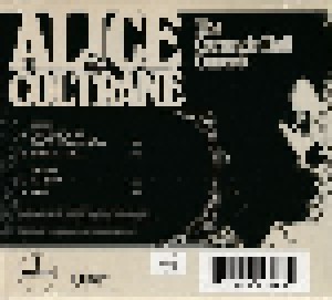 Alice Coltrane: The Carnegie Hall Concert (2-CD) - Bild 10