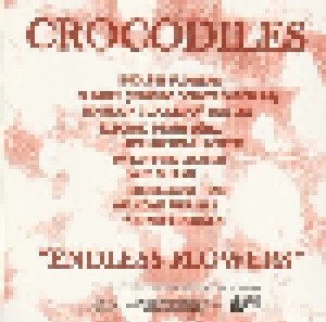 Crocodiles: Endless Flowers (Promo-CD) - Bild 2
