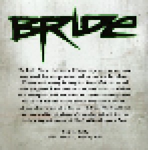 Bride: Kinetic Faith (CD) - Bild 2