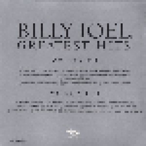 Billy Joel: Greatest Hits Volume I & Volume II (2-CD) - Bild 9