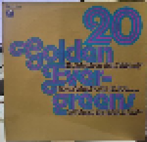 Cover - Fred Bertelmann: 20 Golden Evergreens