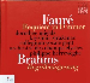 Gabriel Fauré + Johannes Brahms: Requiem In D Minor // Begräbnisgesang (Split-CD) - Bild 1
