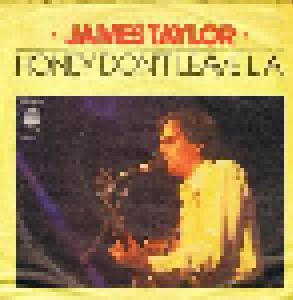 James Taylor: Honey Don't Leave L.A - Cover
