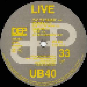 UB40: Live (LP) - Bild 3