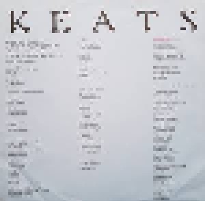 Keats: Keats (LP) - Bild 3