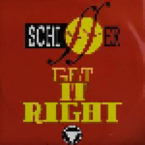 Schiffer: Get It Right - Cover