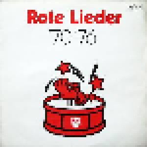 Cover - Gruppe Lingua: Rote Lieder  70-76