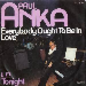 Paul Anka: Everybody Ought To Be In Love - Cover