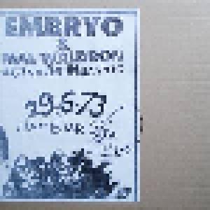 Embryo: 29.6.73 In Hamburg - Cover