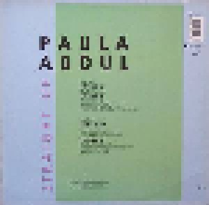 Paula Abdul: Straight Up (12") - Bild 2