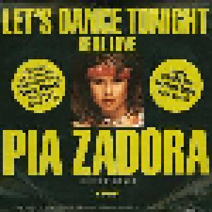 Pia Zadora: Let's Dance Tonight (7") - Bild 2