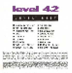 Level 42: Level Best (CD) - Bild 4