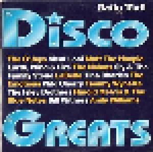 Disco Greats (CD) - Bild 1