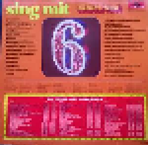 James Last: Sing Mit 6   Potpourri (Von Hamburg Bis Mexiko) (LP) - Bild 2