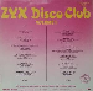 ZYX Disco Club Vol. 1 (LP) - Bild 2