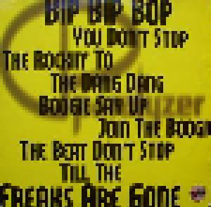 Paralyzer: Bip Bip Bop You Don't Stop The Rockin' To The Dang Dang Boogie Say Up Join The Boogie The Beat Don't Stop Till The Freaks Are Gone - Cover