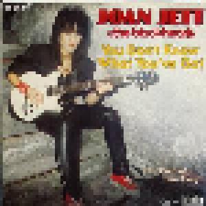 Joan Jett And The Blackhearts: You Don't Know What You've Got - Cover