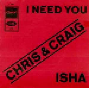 Chris & Craig: I Need You - Cover