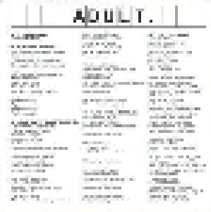ADULT.: Anxiety Always (CD) - Bild 2