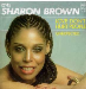 Sharon Brown: Love Don't Hurt People - Cover