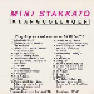 Audio - Mini Stakkato (3"-CD) - Bild 4