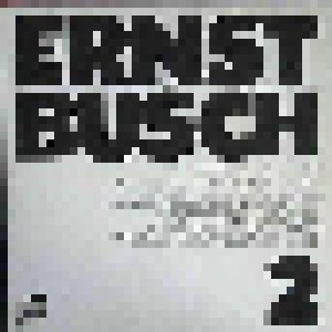 Cover - Ernst Busch: 2-Lieder Des Spanischen Bürgerkrieges
