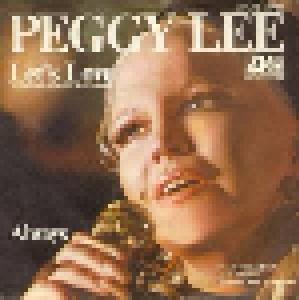 Peggy Lee: Let's Love - Cover