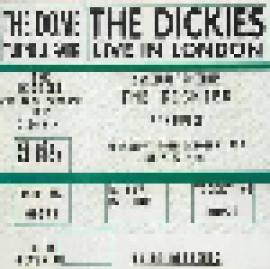 The Dickies: Live In London (CD) - Bild 1