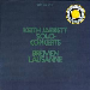 Cover - Keith Jarrett: Solo - Concerts Bremen Lausanne