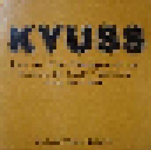 Cover - Slo Burn: Kyuss / Slo Burn