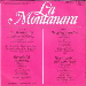 La Montanara (Amiga Quartett) (7") - Bild 2