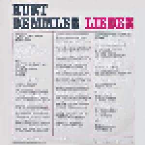 Kurt Demmler: Lieder (LP) - Bild 2