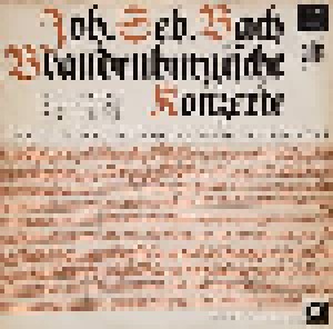 Johann Sebastian Bach: Brandenburgische Konzerte Nr. 1, 3 Und 6 (LP) - Bild 1
