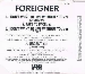 Foreigner: I Don't Want To Live Without You (3"-CD) - Bild 3