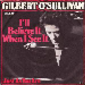 Gilbert O'Sullivan: I'll Believe It When I See It - Cover