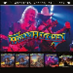 Molly Hatchet: 5 Original Albums In 1 Box: Locked And Loaded - Live (1 + 2) / 25th Anniversary - Best Of Re-Recorded / Live In Hamburg / Greatest Hits Vol. II - Cover