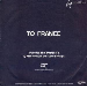 Mike Oldfield: To France (7") - Bild 2