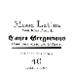 Coro Francescano Di Assisi, Papst Johannes Paul II.: Missa Latina/Canto Gregoriano - 40 Sacred Chants - Cover