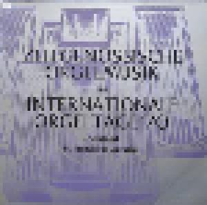 Zeitgenössische Orgelmusik Aus "Internationale Orgeltage '70" - Cover