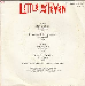 Little Steven: Little Steven (Amiga Quartett) (7") - Bild 2