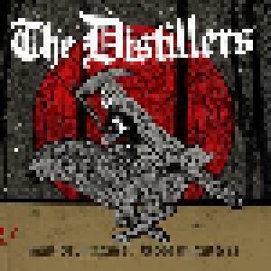 The Distillers: Man Vs. Magnet / Blood In Gutters - Cover