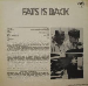 Fats Domino: Fats Is Back (LP) - Bild 2
