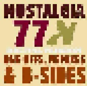 Cover - Kinny & Horne: Nostalgia 77 - One Offs, Remixes & B-Sides