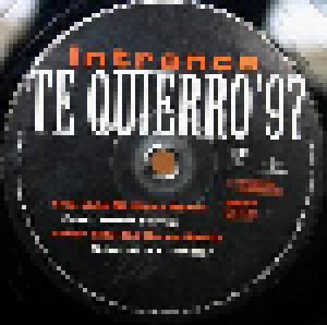 Intrance: Te Quierro '97 - Part II - Cover