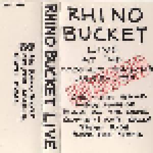 Rhino Bucket: Live At The Coconut Teaszer 24.July,1990 (Tape) - Bild 1