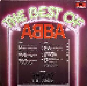 ABBA: The Best Of ABBA (LP) - Bild 2